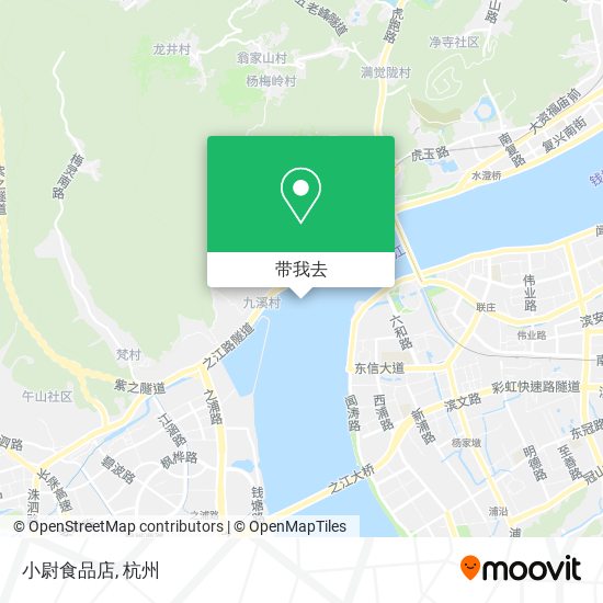 小尉食品店地图