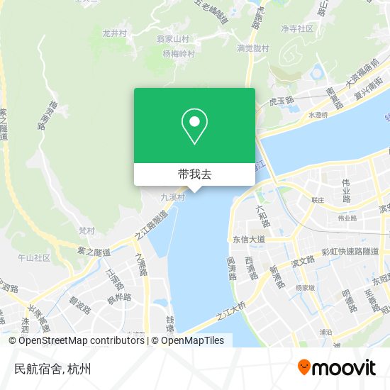 民航宿舍地图