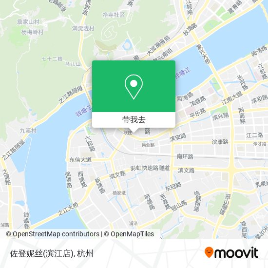 佐登妮丝(滨江店)地图