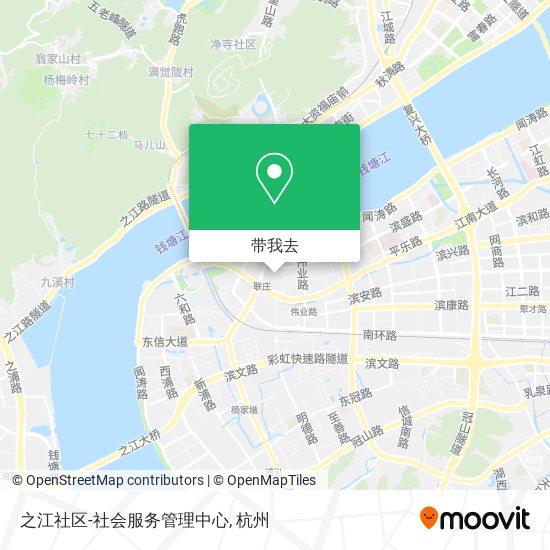 之江社区-社会服务管理中心地图
