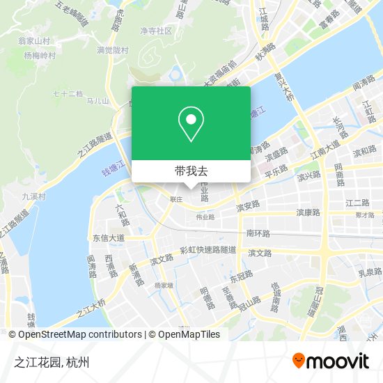 之江花园地图