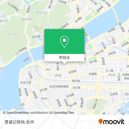 曹盛记馄饨地图