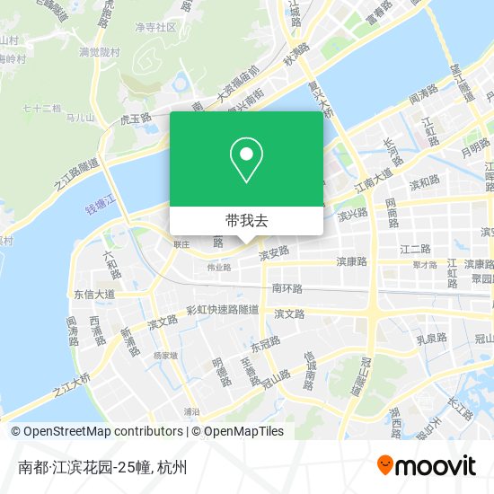 南都·江滨花园-25幢地图