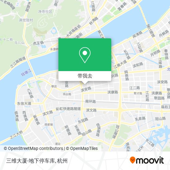 三维大厦-地下停车库地图