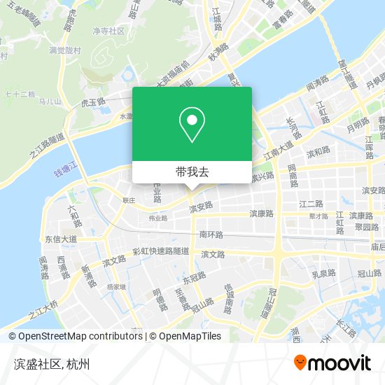 滨盛社区地图