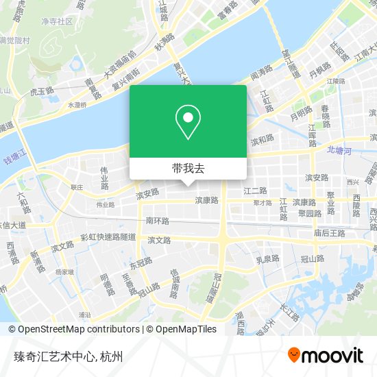 臻奇汇艺术中心地图