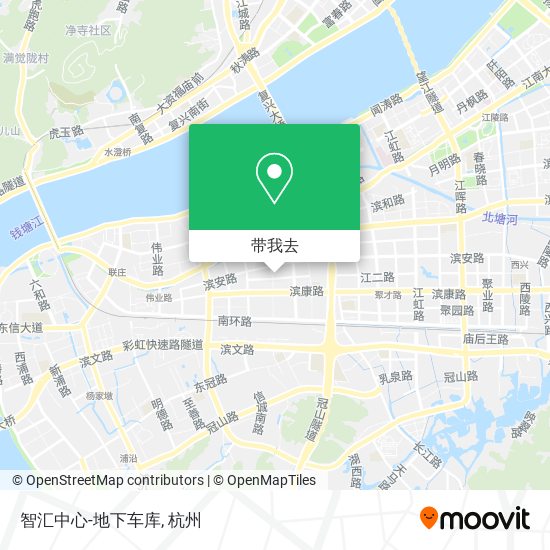 智汇中心-地下车库地图