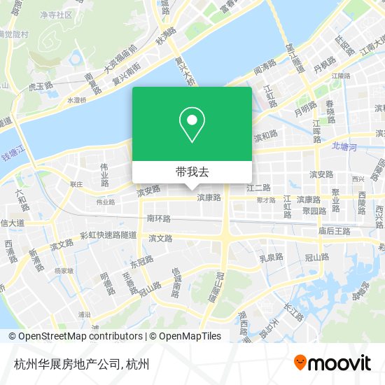 杭州华展房地产公司地图