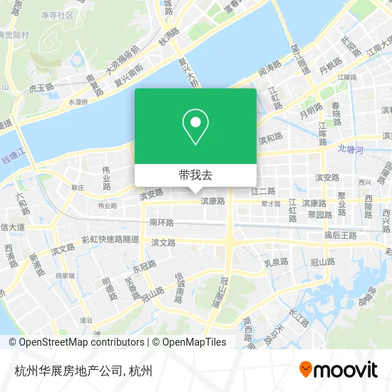 杭州华展房地产公司地图