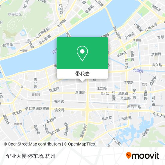 华业大厦-停车场地图