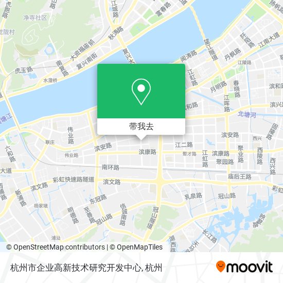 杭州市企业高新技术研究开发中心地图