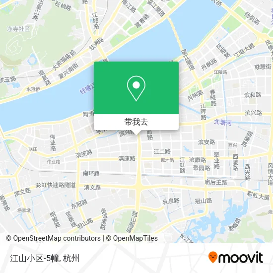 江山小区-5幢地图