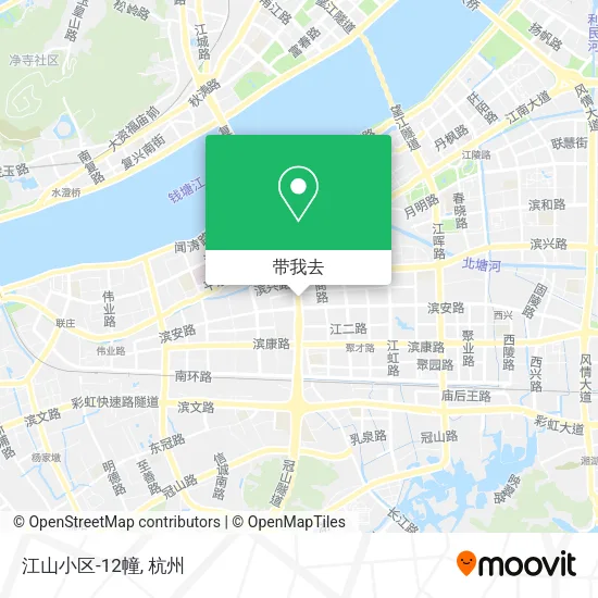 江山小区-12幢地图