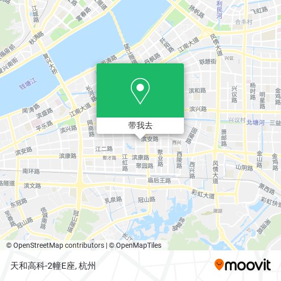 天和高科-2幢E座地图