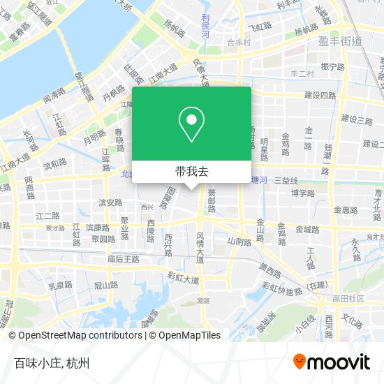 百味小庄地图