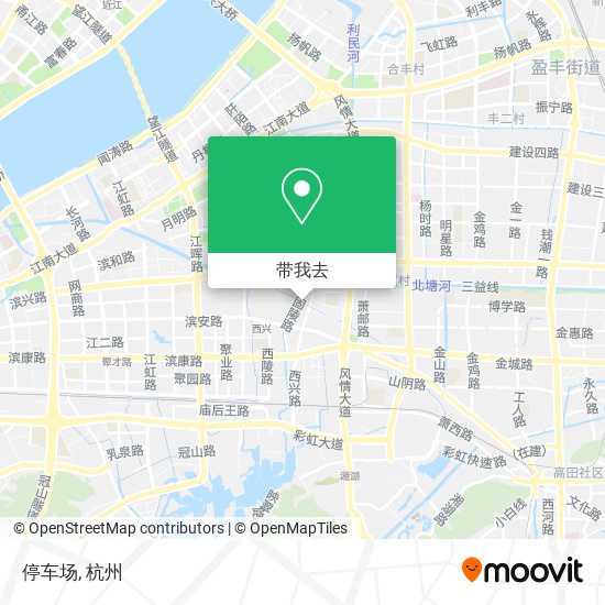 停车场地图