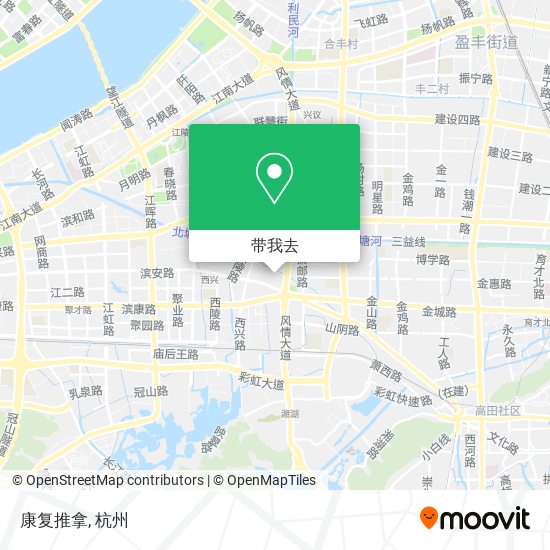 康复推拿地图