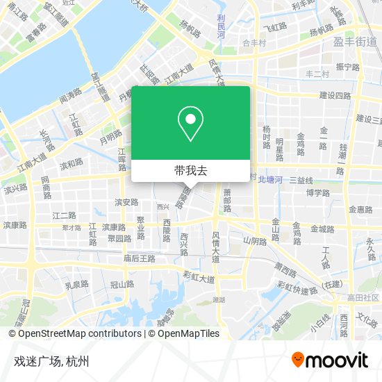 戏迷广场地图
