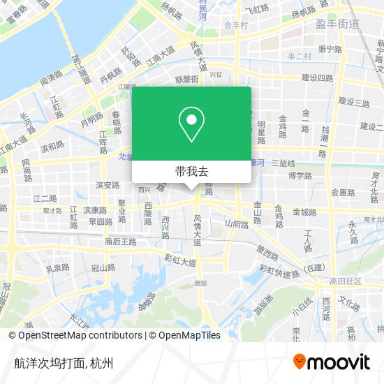 航洋次坞打面地图