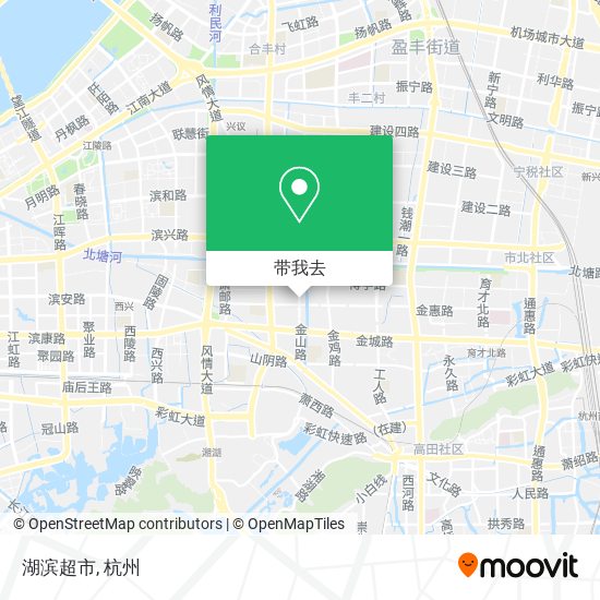 湖滨超市地图