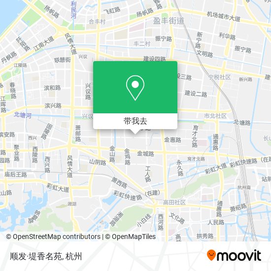 顺发·堤香名苑地图