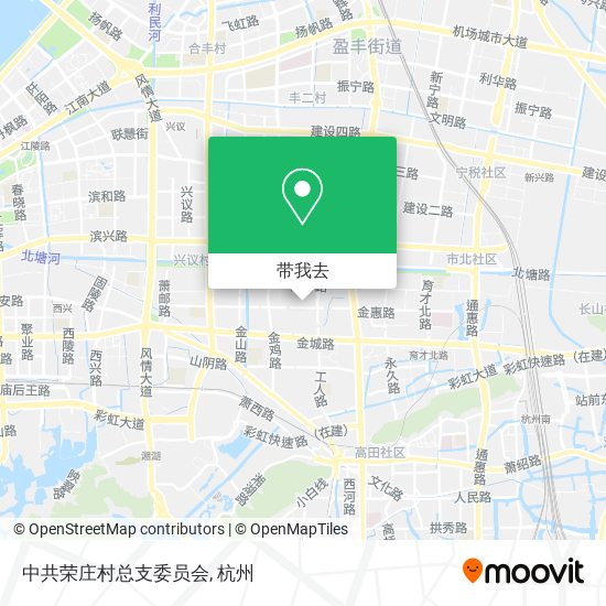 中共荣庄村总支委员会地图