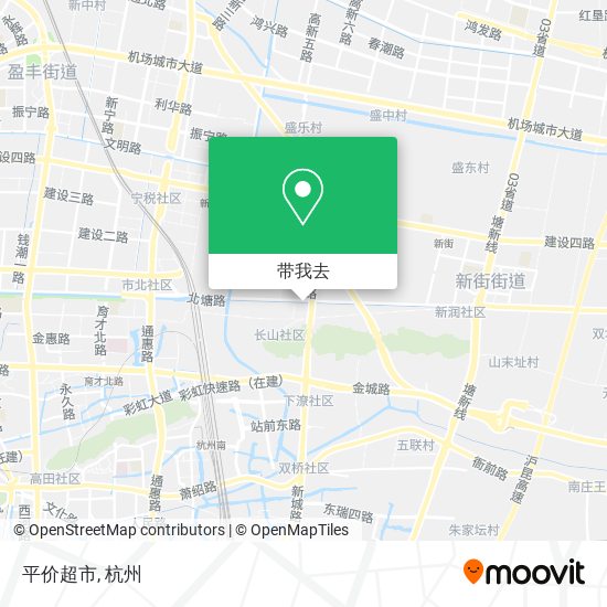 平价超市地图