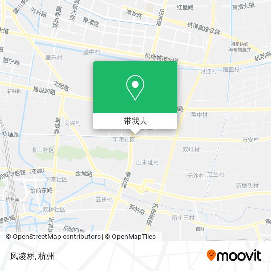 风凌桥地图
