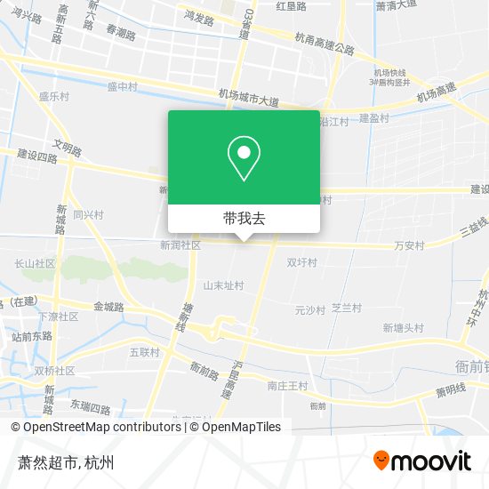 萧然超市地图