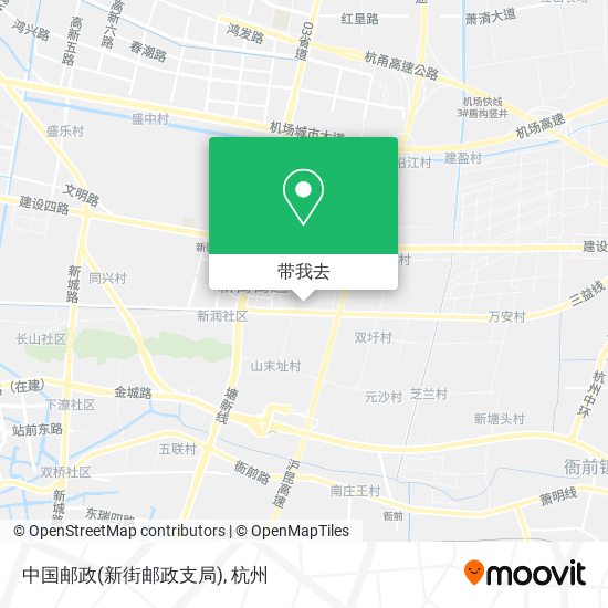 中国邮政(新街邮政支局)地图