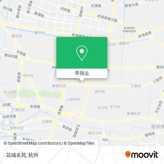 花城名苑地图