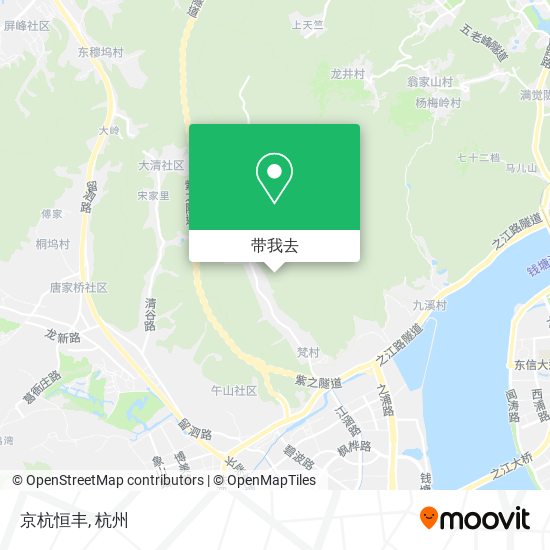 京杭恒丰地图