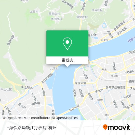 上海铁路局钱江疗养院地图