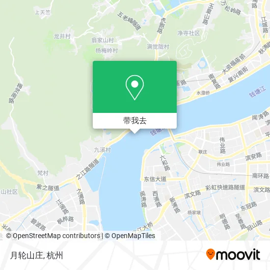 月轮山庄地图