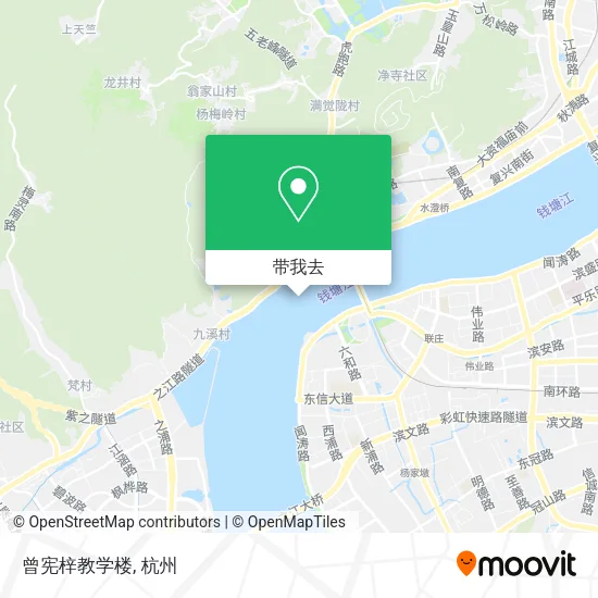 曾宪梓教学楼地图