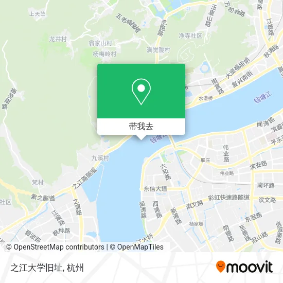 之江大学旧址地图