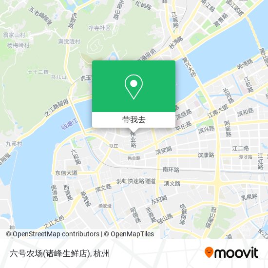 六号农场(诸峰生鲜店)地图