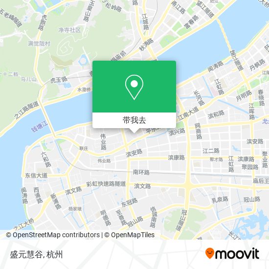 盛元慧谷地图