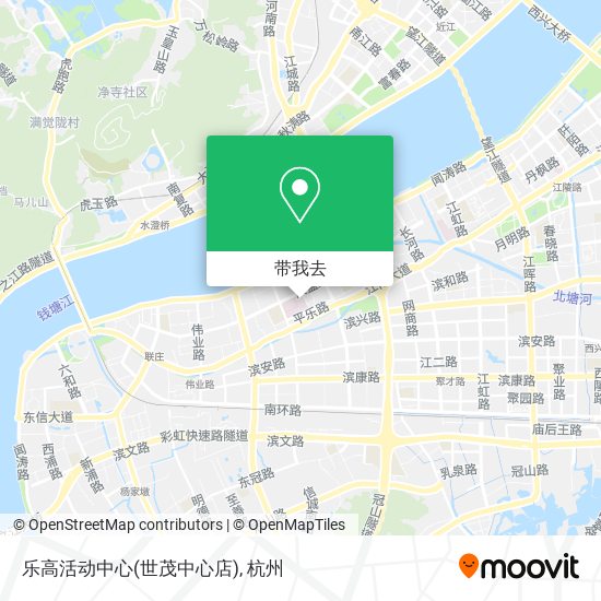 乐高活动中心(世茂中心店)地图