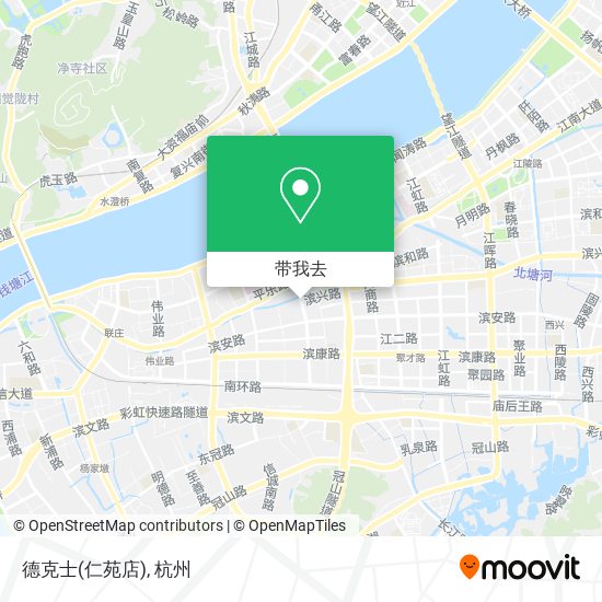 德克士(仁苑店)地图