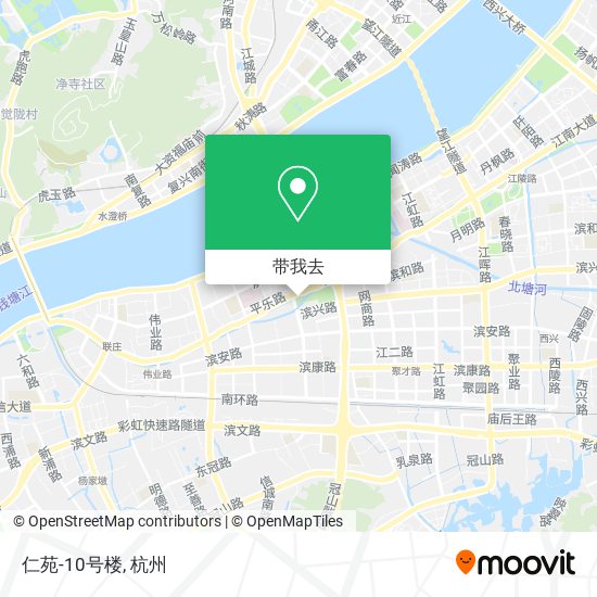 仁苑-10号楼地图