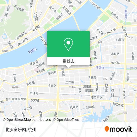 北沃童乐园地图