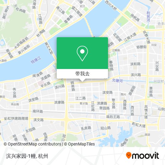 滨兴家园-1幢地图