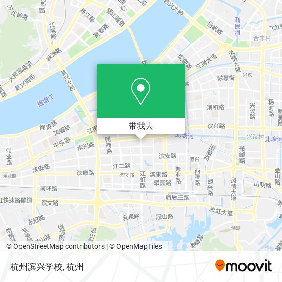 杭州滨兴学校地图