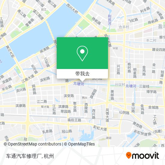 车通汽车修理厂地图