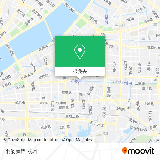 利姿舞蹈地图