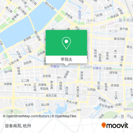 迎春南苑地图