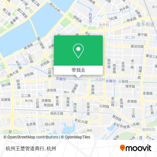 杭州王楚管道商行地图