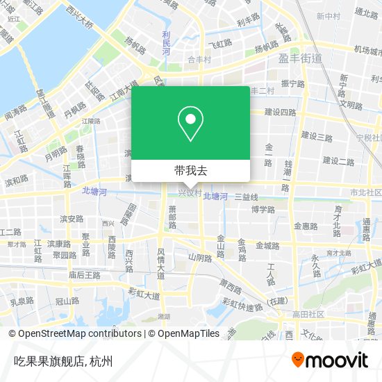 吃果果旗舰店地图