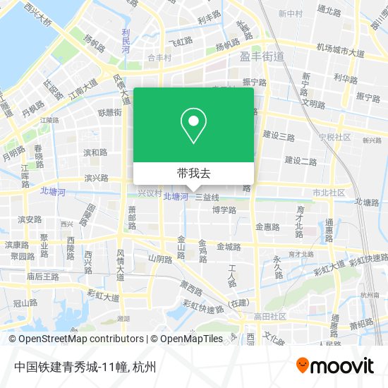 中国铁建青秀城-11幢地图